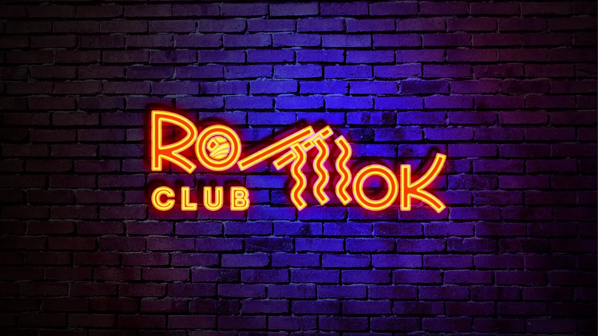 Разработка светящейся интерьерной вывески суши-бара «Roll Wok Club» в Абдулино Разработка светящейся интерьерной вывески суши-бара «Roll Wok Club» в Абдулино